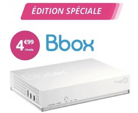 Bouygues Telecom: Bbox : Box Internet + TV + Téléphonie à 4,99€/mois pendant 1 an