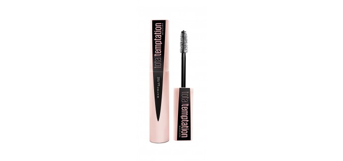 Amazon: Mascara Maybelline New York Temptation Noir à 6,65€ 