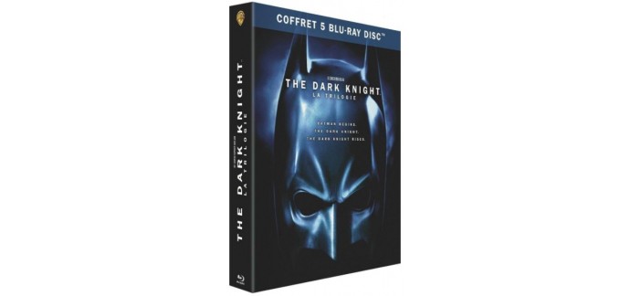 Amazon: Coffret Blu-ray édition spéciale Trilogie The Dark Knight à 12,50€
