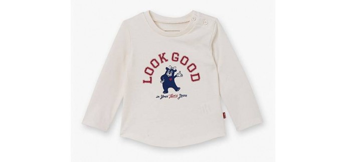 Levi's: Baby Girls Tee-shirt Loky à 15€ au lieu de 25€