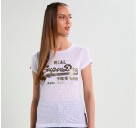 Zalando: T-shirt Superdry VINTAGE LOGO BURNOUT ENTRY à 17,48€