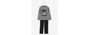 Vertbaudet: Pyjama gris BB-8 Star Wars garçon 3 au 6 ans en soldes à 7,19€