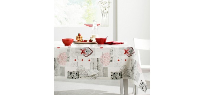 Blancheporte: Métrage toile cirée motifs chalet à seulement 3,49€ au lieu de 9,99€