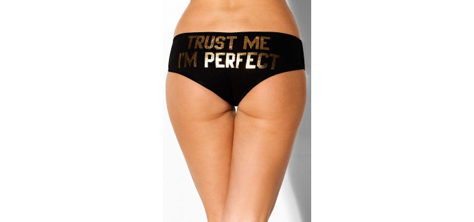 Adam et Eve: Besired B. Hipster Love Culotte Trust me I'm perfect  à 54%