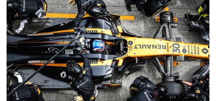 Infiniti: Assistez aux essais de pré-saison de Renault F1 à Barcelone-Catalogne les 7 et 8 mars