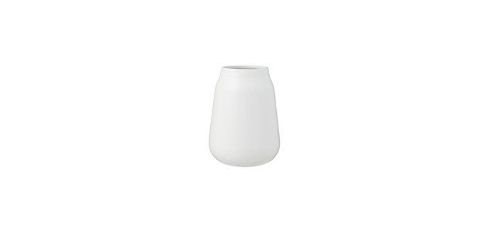 HEMA: Petit vase blanc en céramique à 4€