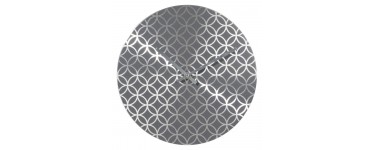 Maisons du Monde: Horloge en aluminium argenté HUMPHREY à 8,45€