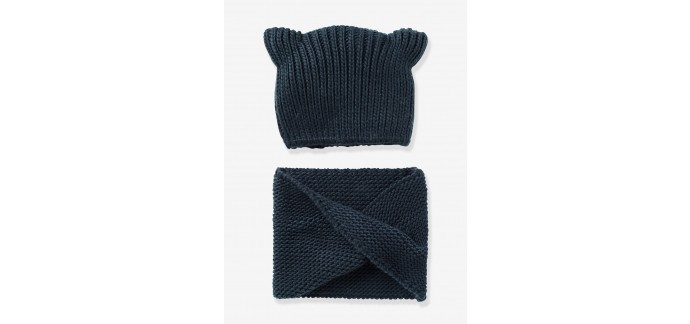 Vertbaudet: Snood fille et bonnet fantaisie à 7.19€ 