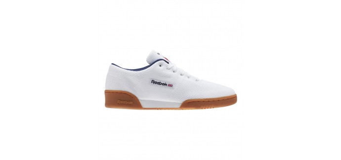 Galeries Lafayette: Reebok - Baskets basses workout clean à -50%