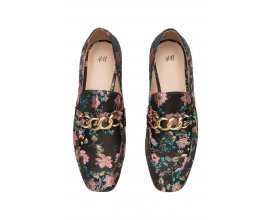 H&M: Mocassins à motif jacquard en solde à 17,99€ au lieu de 34,99€