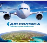Air Corsica: 69000 billets d'avion à partir de 96€ pour deux vers et au départ de la Corse
