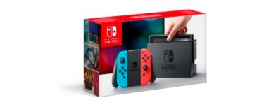 Fnac: Nintendo Switch à 299,99€ + 40€ offerts en chèque cadeau pour les adhérents