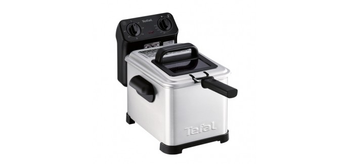 Rue du Commerce:  TEFAL- Friteuse Semi-pro Family Pro 3L FR500070 à 49,90€ au lieu de 79,90€