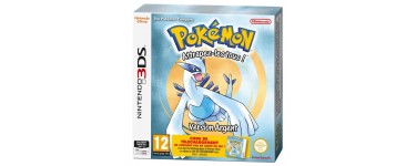 Cdiscount: Pokémon Version Argent Jeu 3DS à 9,99€ au lieu de 22,30€