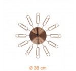 Brico Privé: Horloge "Clip" - Ø38cm à 10,99€ au lieu de 39€