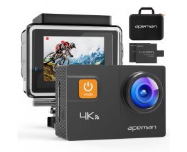 Amazon: 【Upgraded】APEMAN Caméra Sport disponible en solde jusqu'a 23 %