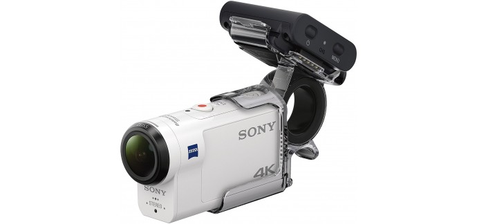Amazon: Sony FDR-X3000R + AKA-FGP1 Camera d'action ultra-stabilisée  en solde dès EUR 439