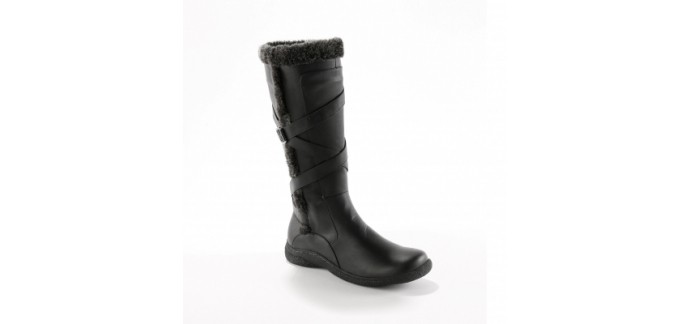 Blancheporte: Bottes à boucle fourrées en solde à 34,99€ au lieu de 69,99€