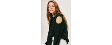 Topshop: Pull ottoman avec découpe à -35%