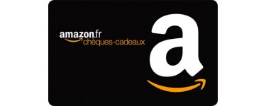 Amazon: 6€ offerts pour l'achat de 50€ de chèques-cadeaux