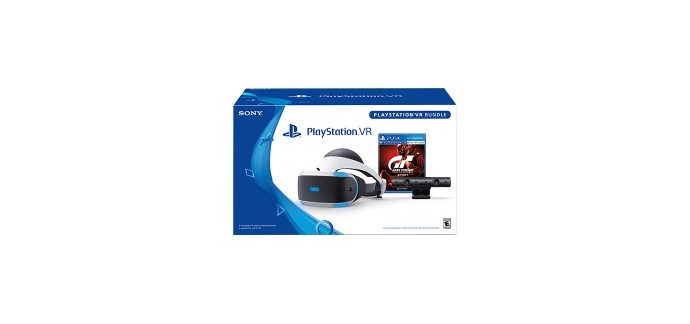 eGlobal Central: Casque PlayStation VR + le jeu Gran Turismo Sport à 258,99€ au lieu de 323,99€