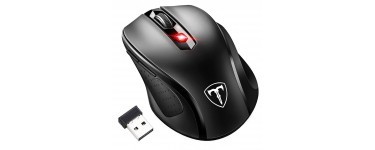 Amazon: 2.4G Souris sans Fil avec Récepteur Nano 6 Boutons 2400 DPI à 6,96€ au lieu de 8,19€ 