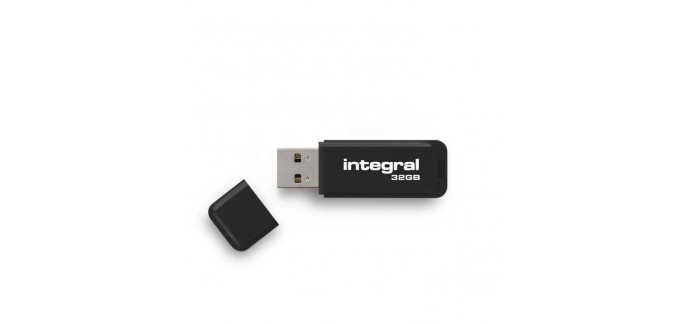 Cdiscount: Integral clé USB Neon 32Go Noir à 12,99€ au lieu de 17,40€