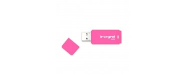 Cdiscount: Integral clé USB Neon 32Go Rose à 11,99€ au lieu de 17,50€