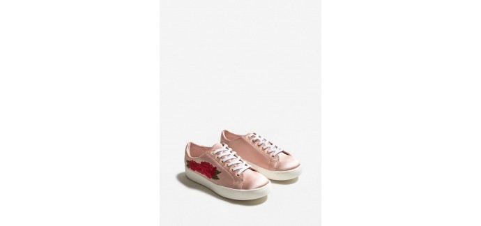 Mango: Tennis satiné brodé à 15,99€ au lieu de 49,99€ 