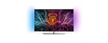 Rue du Commerce: TV LED 49" 4K UHD Philips 49PUS6551/12 à 599,99€ 