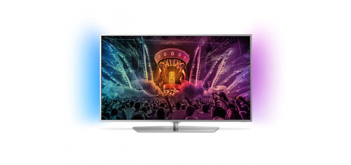 Rue du Commerce: TV LED 49" 4K UHD Philips 49PUS6551/12 à 599,99€ 