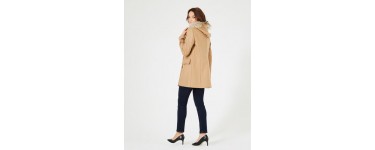 Maison 123: Manteau 3/4 camel en laine Joe à 216€ au lieu de 360€