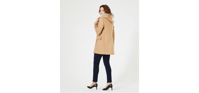 Maison 123: Manteau 3/4 camel en laine Joe à 216€ au lieu de 360€