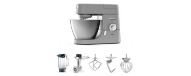Auchan: Robot de cuisine Kenwood KVC3170S Chef 1000w (+ accessoires) à 297,50€ au lieu de 437,35€ 