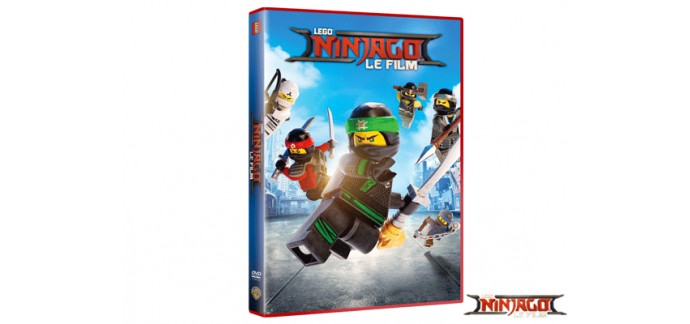 Magazine Maxi: 10 DVD du film Lego Ninjago à gagner