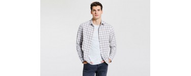 Jules: Chemise ajustée à carreaux homme à 10€ au lieu de 19,99€