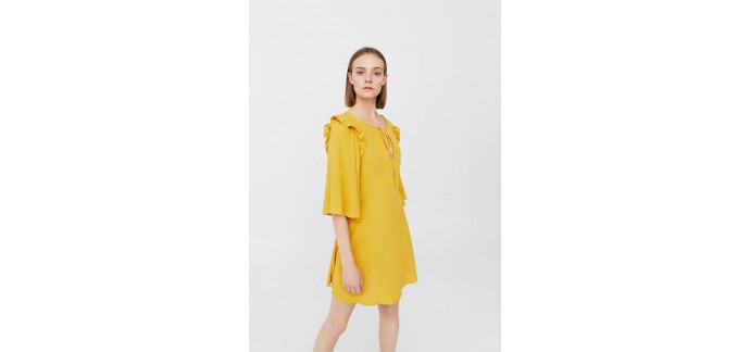 Mango: Robe manches cloche en solde à 10,49€ au lieu de 35,99€