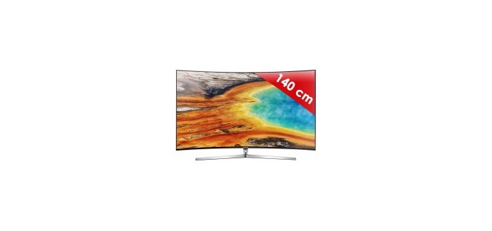 Villatech: TV LED 55" Samsung UE55MU9005 4K Premium incurvé à 1028€ au lieu de 1328€ (300€ via ODR)