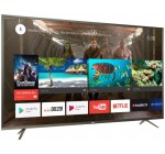 Fnac: TV UHD 4K 60" TCL U60V6026 à 599€ au lieu de 899€ (dont 100€ via ODR)