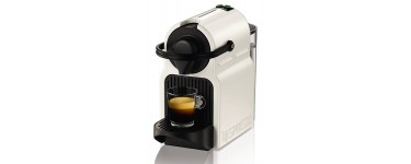 Amazon: Machine à capsules Krups Nespresso Inissia - blanc à 40,33€ au lieu de 76€