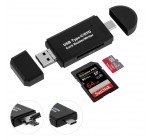 Amazon: Lecteur Carte SD USB Micro SD Card Reader à 7,19€ au lieu de 24,99€