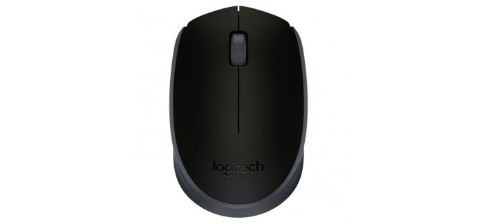 Cdiscount: LOGITECH Souris Sans Fil M171 Noire à 11,49€ au lieu de 14,99€