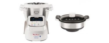 Amazon: Robot de cuisine connecté Moulinex I-Companion HF9001 + Panier vapeur à 557,31€ au lieu de 699€