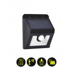 Brico Privé: Applique LED solaire - Avec detecteur de mouvements - 30 LED à 15,99€ au lieu de 50€