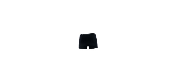 Solendro: Lot de 3 boxers longs noirs en coton stretch à 24,90€ au lieu de 35,90€  