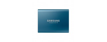 Cdiscount: SAMSUNG SSD externe T5 500Go – bleu à 219,99€ au lieu de 299,99€
