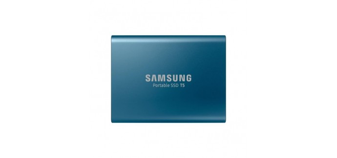 Cdiscount: SAMSUNG SSD externe T5 500Go – bleu à 219,99€ au lieu de 299,99€