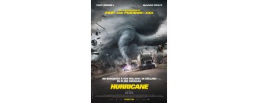 W9: 15 lots de 2 places de cinéma pour le film "Hurricane" à gagner