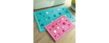 Françoise Saget: Tapis de bain Jolie Ritournelle à 12,95€ au lieu de 24,95€