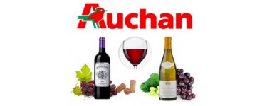 Auchan: 10% de remise supplémentaire sur une sélection de vins grands crus